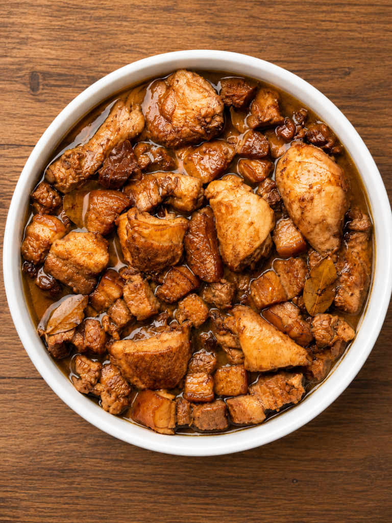 Pork And Chicken Adobo