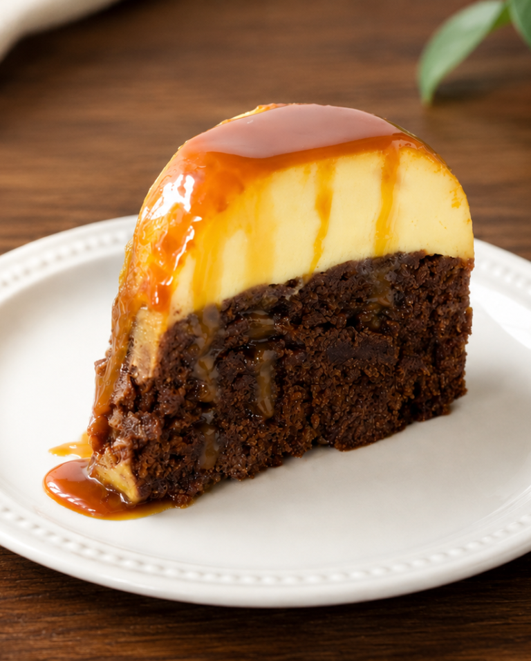 Choco Leche Flan
