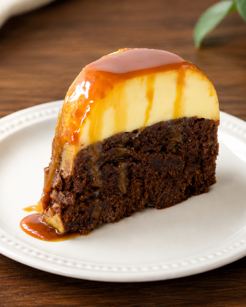 Choco Leche Flan