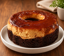 Choco Leche Flan